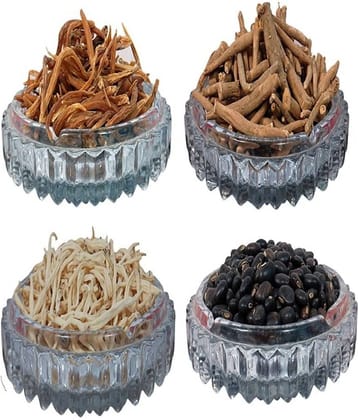MYGODGIFT Shatavar, Safed Musli, Ashwagandha Kaunch Beej 50 GM EACH 200 gm Pack of 4