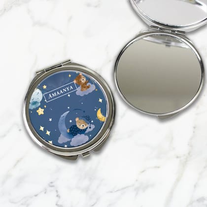 Moonlight Snuggles Kids Compact Mirror-Denim Navy