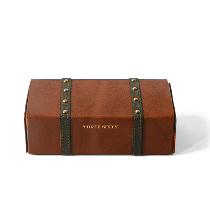 Valisette Dress Shoe Care Kit Leather Cognac-COGNAC