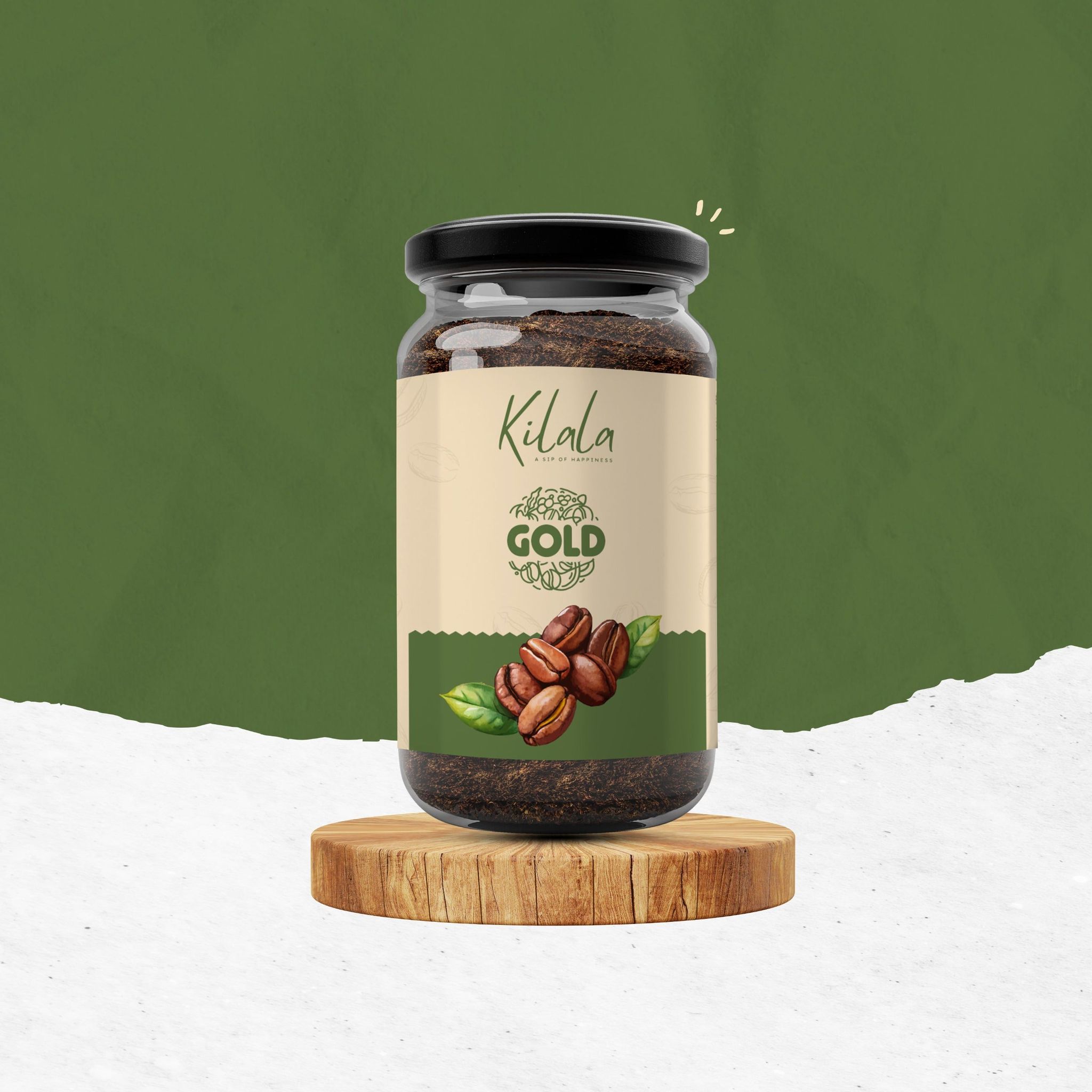 GOLD - 100 % PURE FREEZE DRIED PREMIUM COFFEE-60g