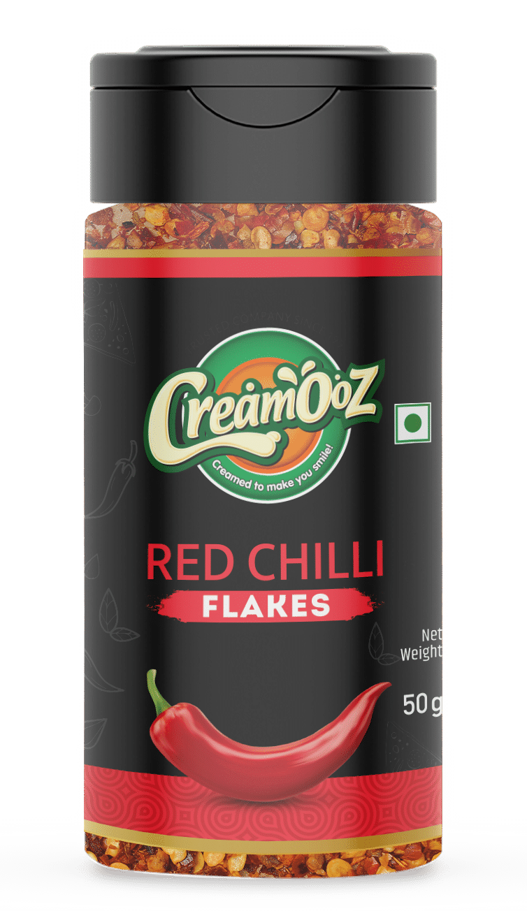 Creamooz Red Chilli Flakes, 50 gm
