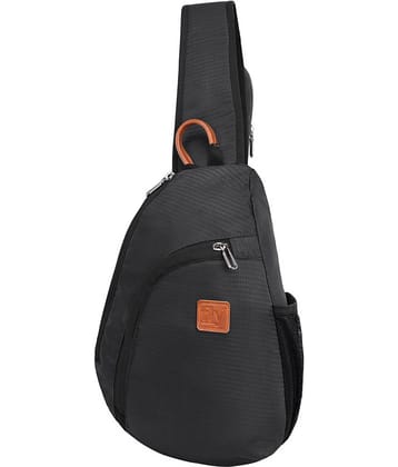 Fly Fashion Black 6 Ltrs Backpack