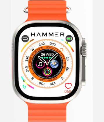 Hammer Hammer Ultra Classic Orange Smart Watch
