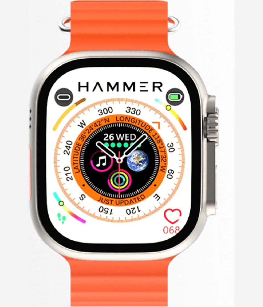 Hammer Hammer Ultra Classic Orange Smart Watch