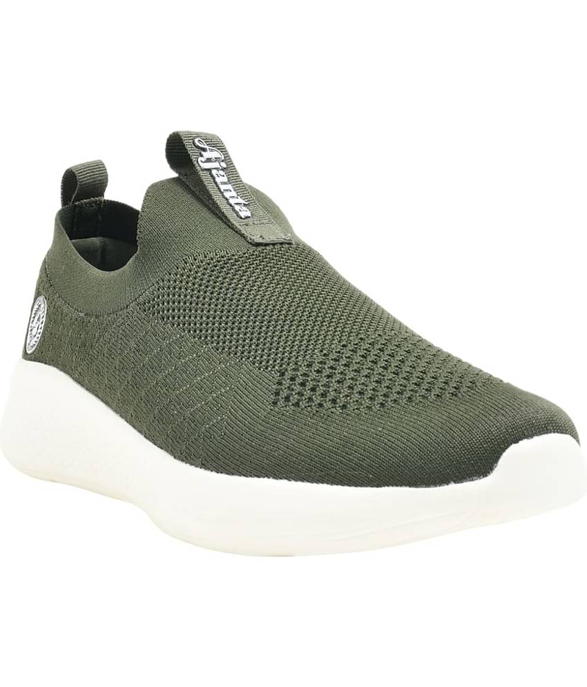 Ajanta Green Men's Sneakers