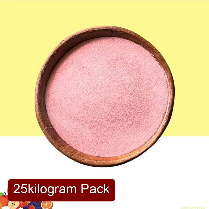 Natural Watermelon Fruit Powder (25kg) | Spray Dried Instant Soluble | Hydrating Beverage Base