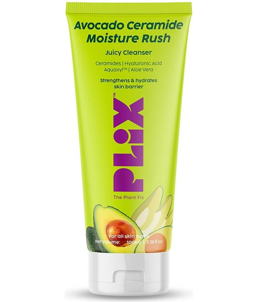 Plix Avocado Ceramide Moisture Rush Juicy Cleanser To Strengthen Your Skin Barrier(100 ml)