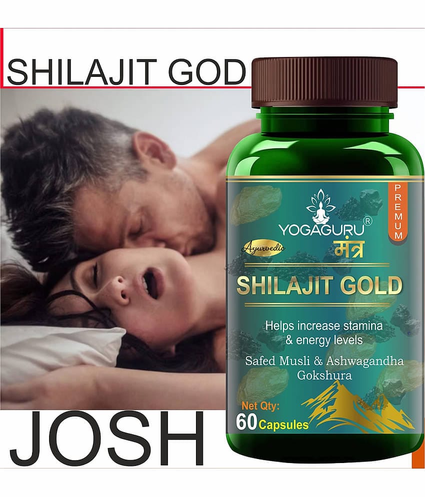 Shilajeet Gold Capsules, Pure Shilajit, Original Shilajit, Pure Shilajit Capsule, for Vigour & Vitality, enriched with Shilajit