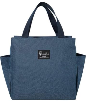 House Of Quirk Blue Lunch Bags ( 1 Pc )