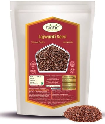 Biotic Lajwanti Seed (Mimosa Pudica/Chui Mui) 100 gm