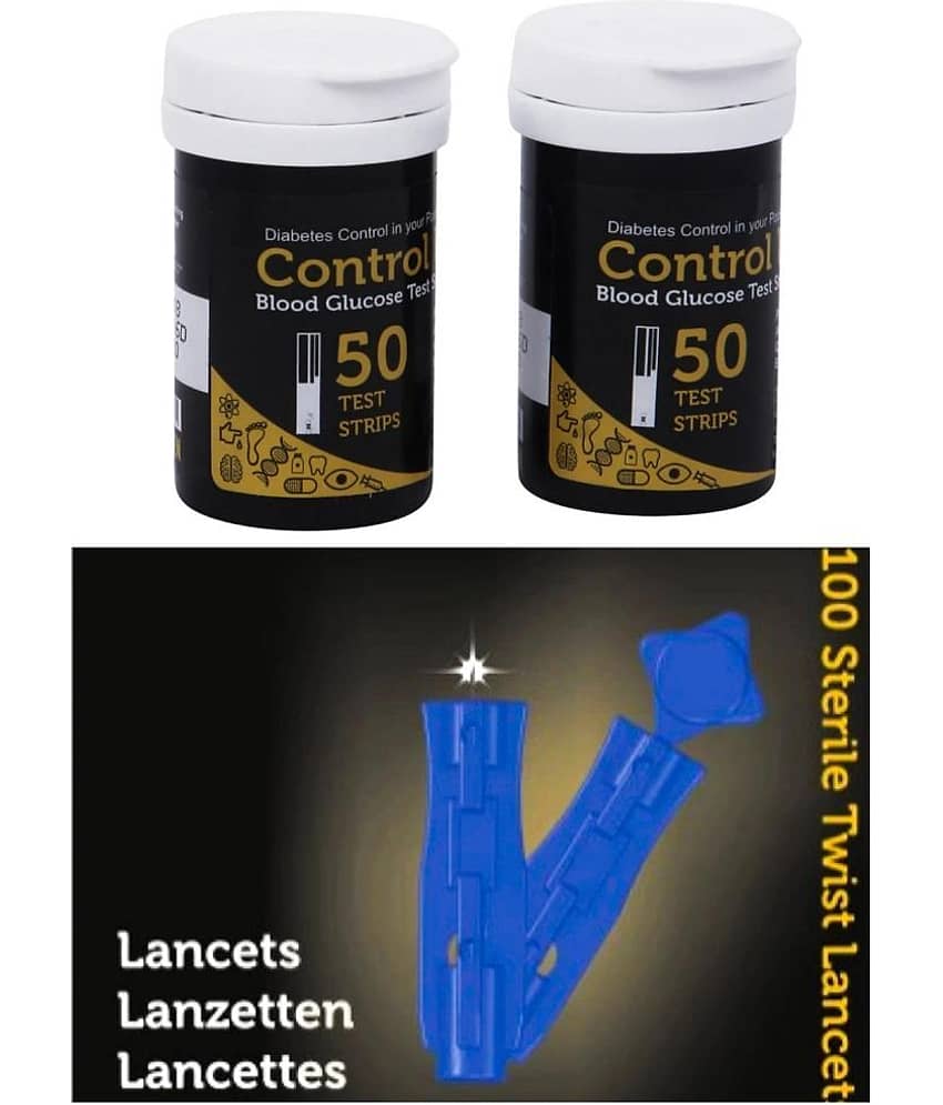 Control D 100 Lancet with 100 Test Strips
