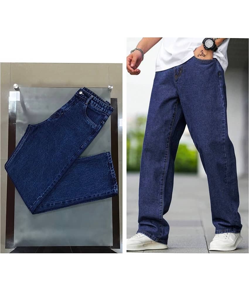 9x denims Basic Men's Jeans - Dark Blue ( Pack of 1 )