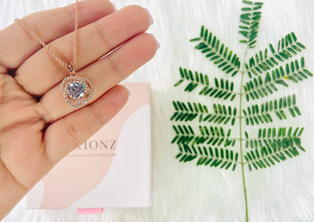 Twisted Together Solitaire Necklace