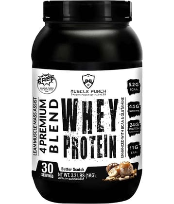 Muscle Punch | Premium Whey Protein Blend 1 kg