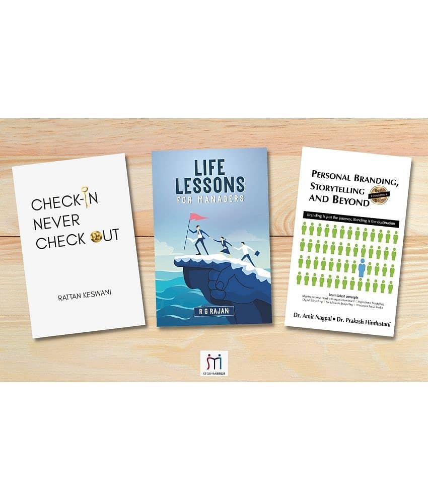 3 Book Combo On Personal Branding, Management & Corporate Life