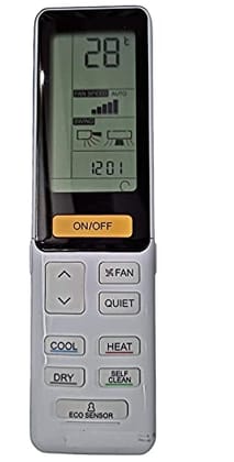 Ehop 0010402886D Compatible Remote for Haier AC with Eco Sensor Function V9014557 H5B 16D EC