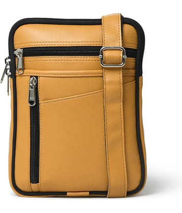 MATRICE - Yellow Solid Messenger Bag