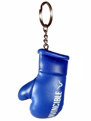 Invincible Glove Key Ring-Blue