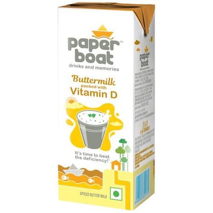 Paper Boat Buttermilk - Packed with Vitamin D, 200 ml