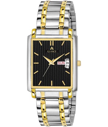 Aglance - Multicolor Metal Analog Men's Watch