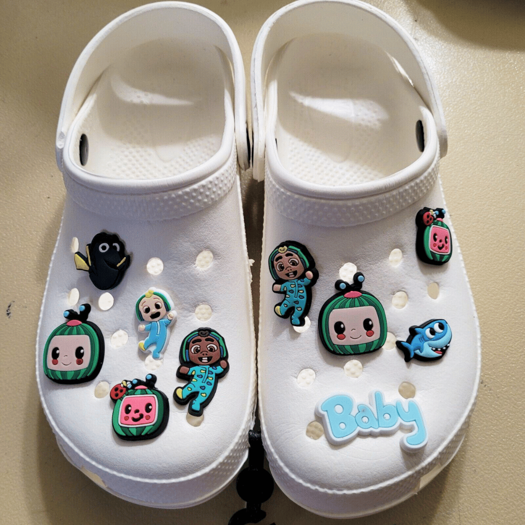 Jibbitz Charms Croc Pack of 10 (Assorted Designs)