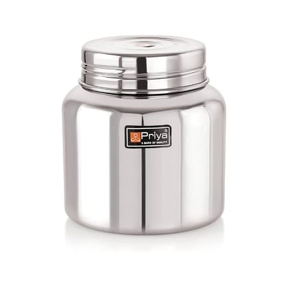 Priya Plus Stainless Steel Tiny Wonder Leakproof Container, 45ml,1pc