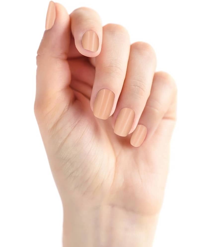 RENEE Stick On Nails - BN 02, Easy to Apply, Reusable, Salon-Like Finish, 24 Pcs