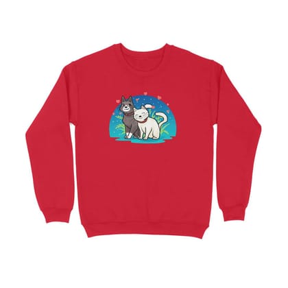 Sweatshirt (Men) - Pawsitively Adorable Cats (8 Colours)