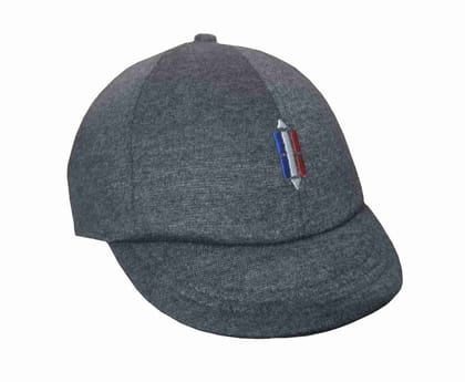Cotton Short News Boys Style Golf Caps Grey Color