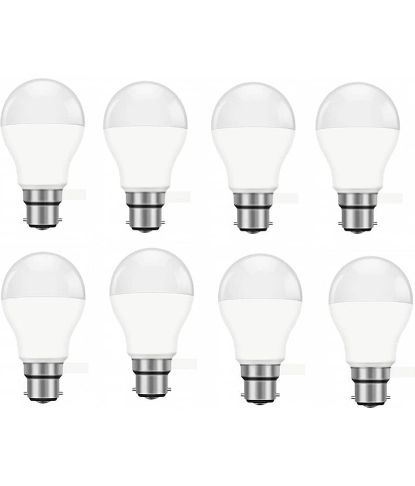 Lenon - 7W Cool Day Light LED Bulb ( Pack of 8 )