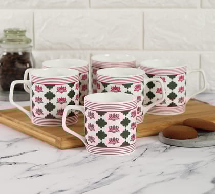 India Circus Verdure Mystery Mug Set Of 6