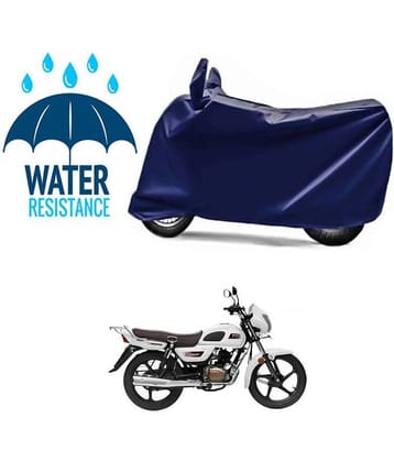 RONISH Bike Body Cover for TVS All Bike Models ( Pack of 1 ) , Blue