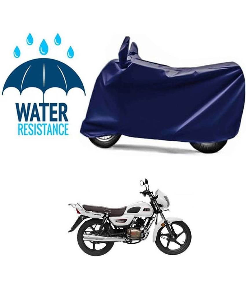 RONISH Bike Body Cover for TVS All Bike Models ( Pack of 1 ) , Blue