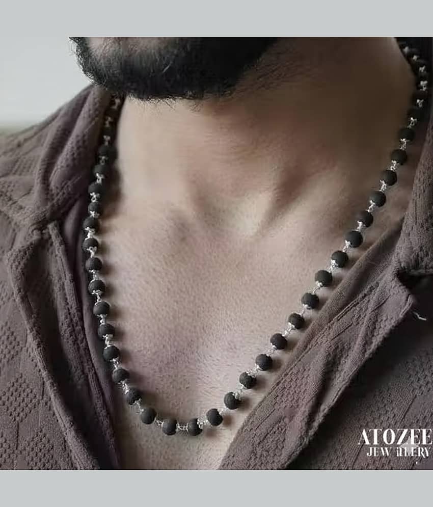 Vridaann Black Men's Religious Mala ( Pack of 1 )