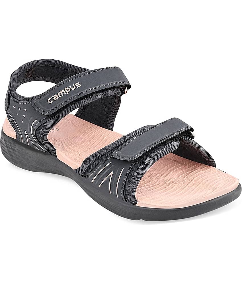 Campus Gray Floater Sandals