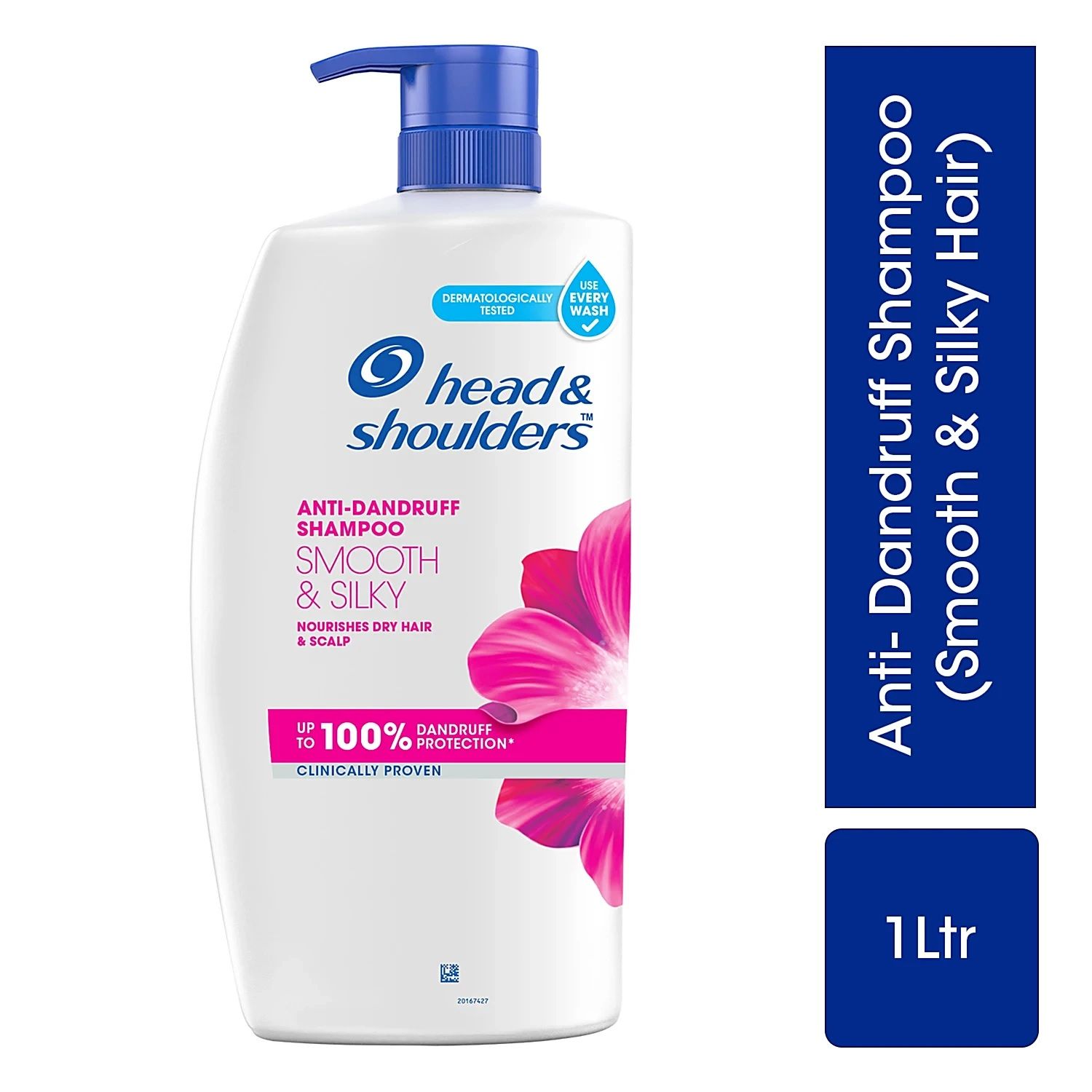 Head & Shoulders Shampoo - Smooth & Silky, 1 L