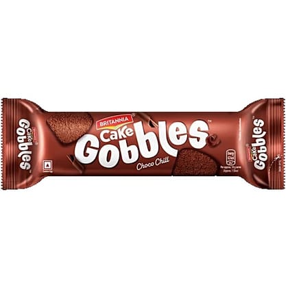Britannia Choco Chill Gobbles Cake, 100 g