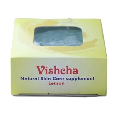 Lemon Natural Bathing Soap for Body - 100gm - Refreshing Bath Soap Bar for Men & Women- Sulphate Free, Paraben Free | Fresh Fragrance- Soaps For Bath Grade 1 Soap | For All Skin Types