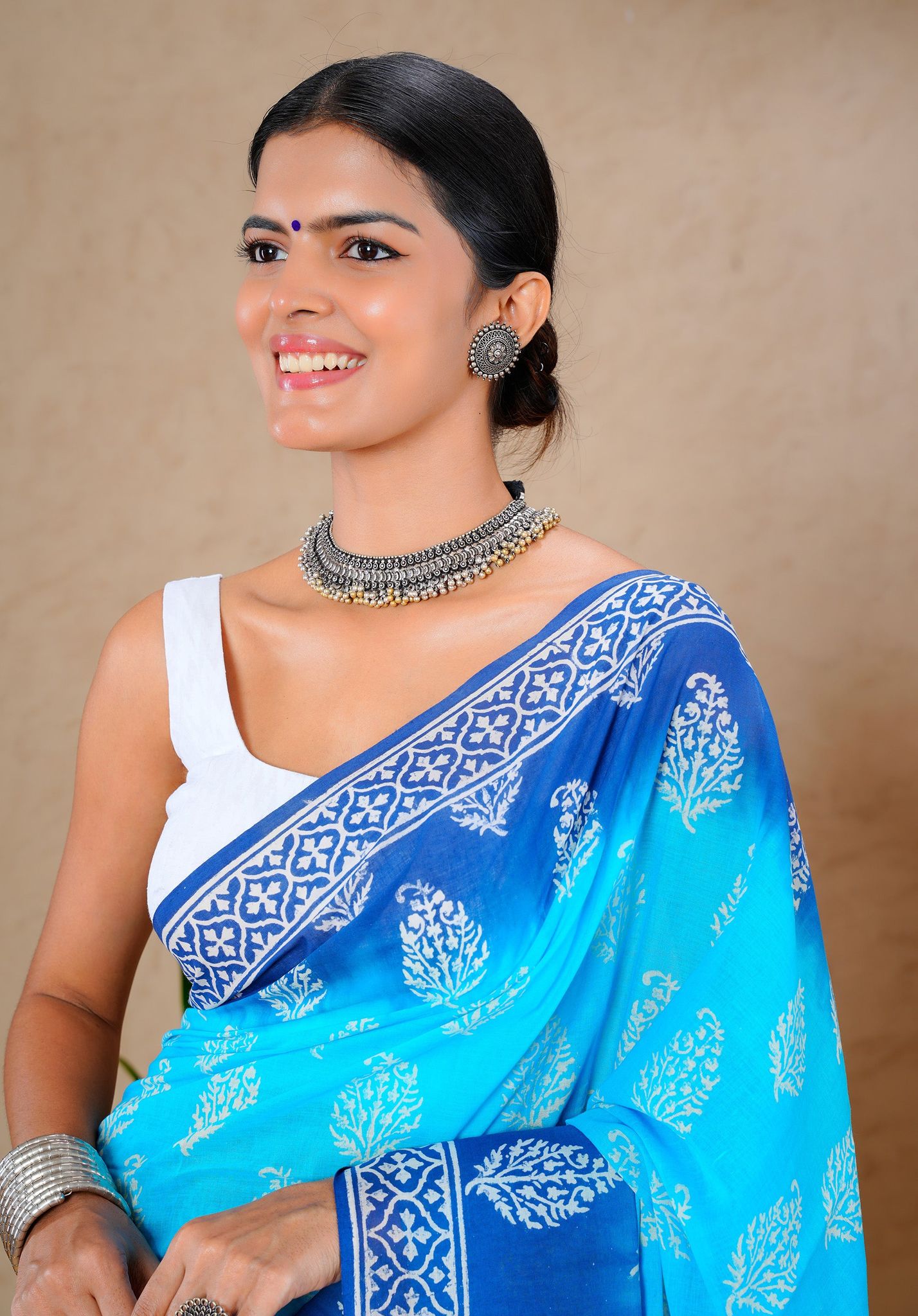 Jaipur Hand Block Print Sarees