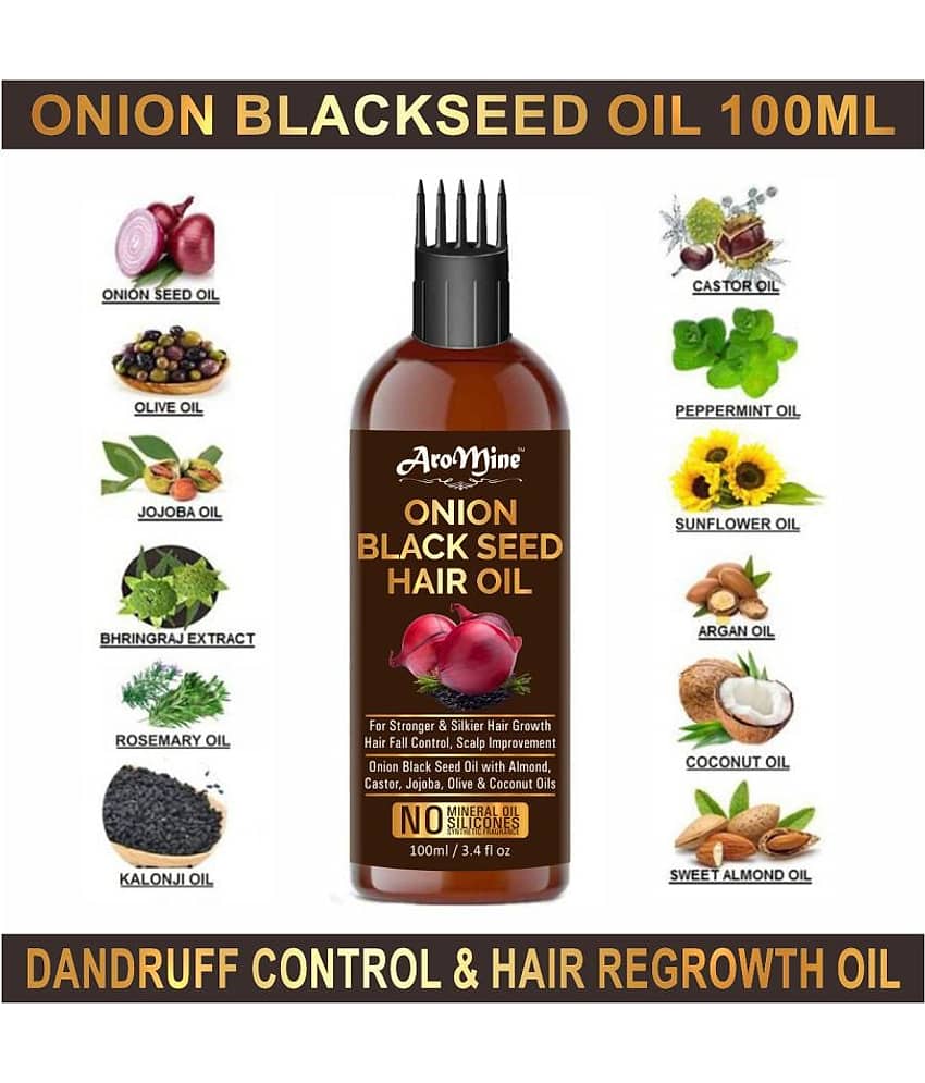 Aromine - Hair Growth Onion Oil 100 ml ( Pack of 1 )