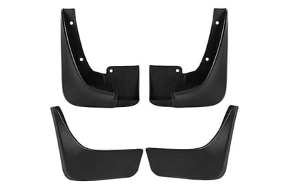 Maruti Suzuki Mud Flap Set - Front & Rear (Black) | Old Wagon R - 99000M99661
