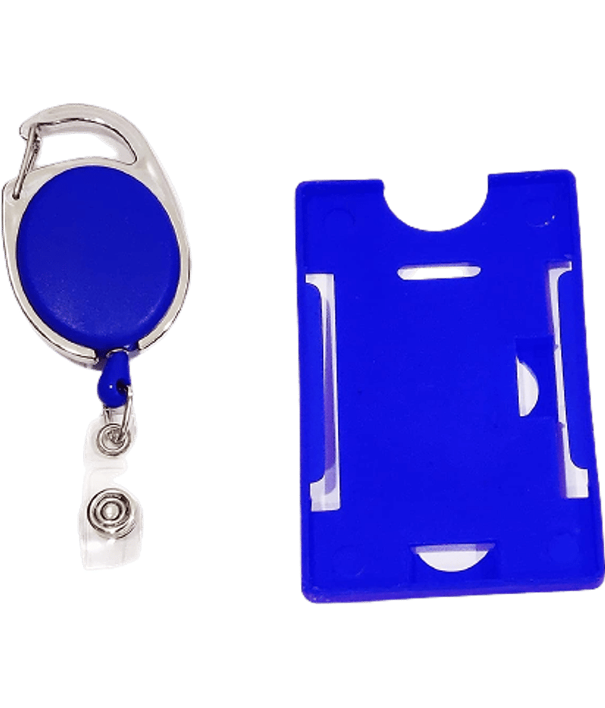 Dey 's stationery store - Plastic Card Holder ( Pack 1 )
