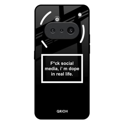 Dope In Life Glass Case for Nothing Phone 3a