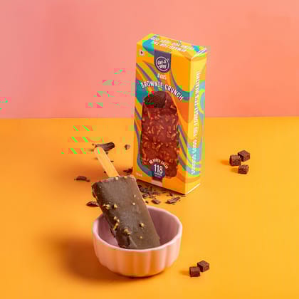 Brownie Crunch Ice Cream Bar