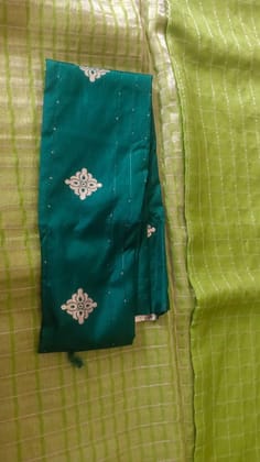 Elegant Georgette Silk Saree