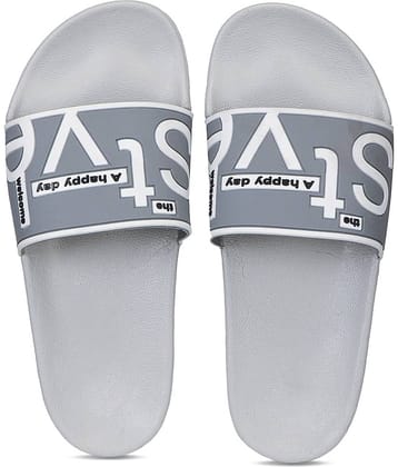 Bersache Grey Men's Slide Flip Flop