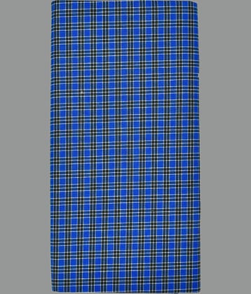 Shyam Handloom Cotton Men's Lungi Blue ( Pack of 1 )