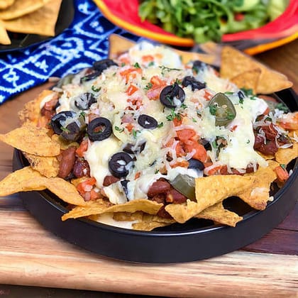Baked Cheese Nachos