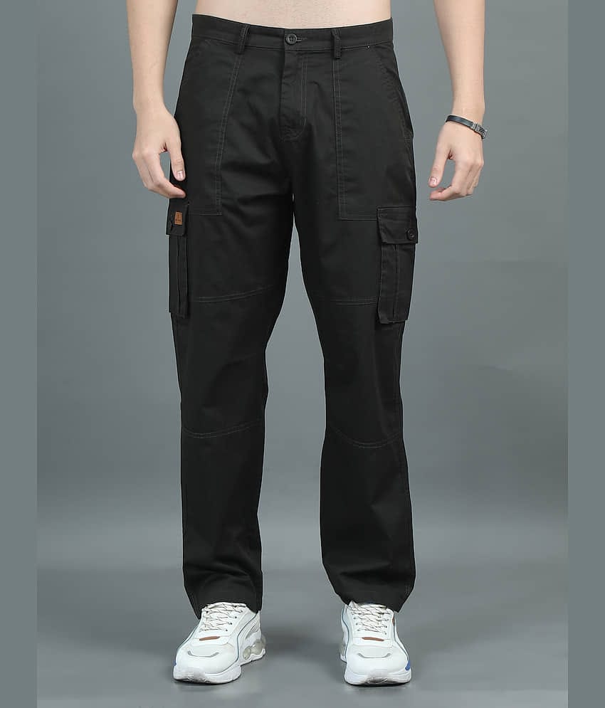 Paul Street Regular Flat Men's Cargos - Blue ( Pack of 1 )