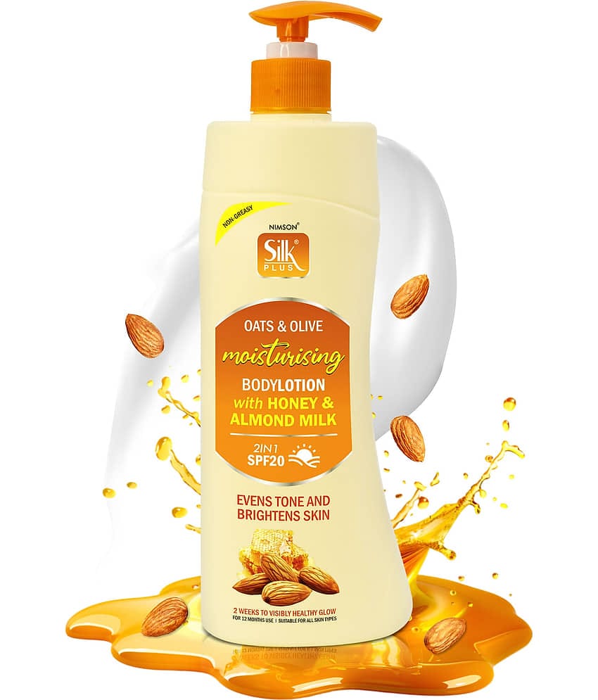 Nimson Honey Almond Body Lotion with SPF 20 , Moisturizing & Sun Protection (Pack of 1)